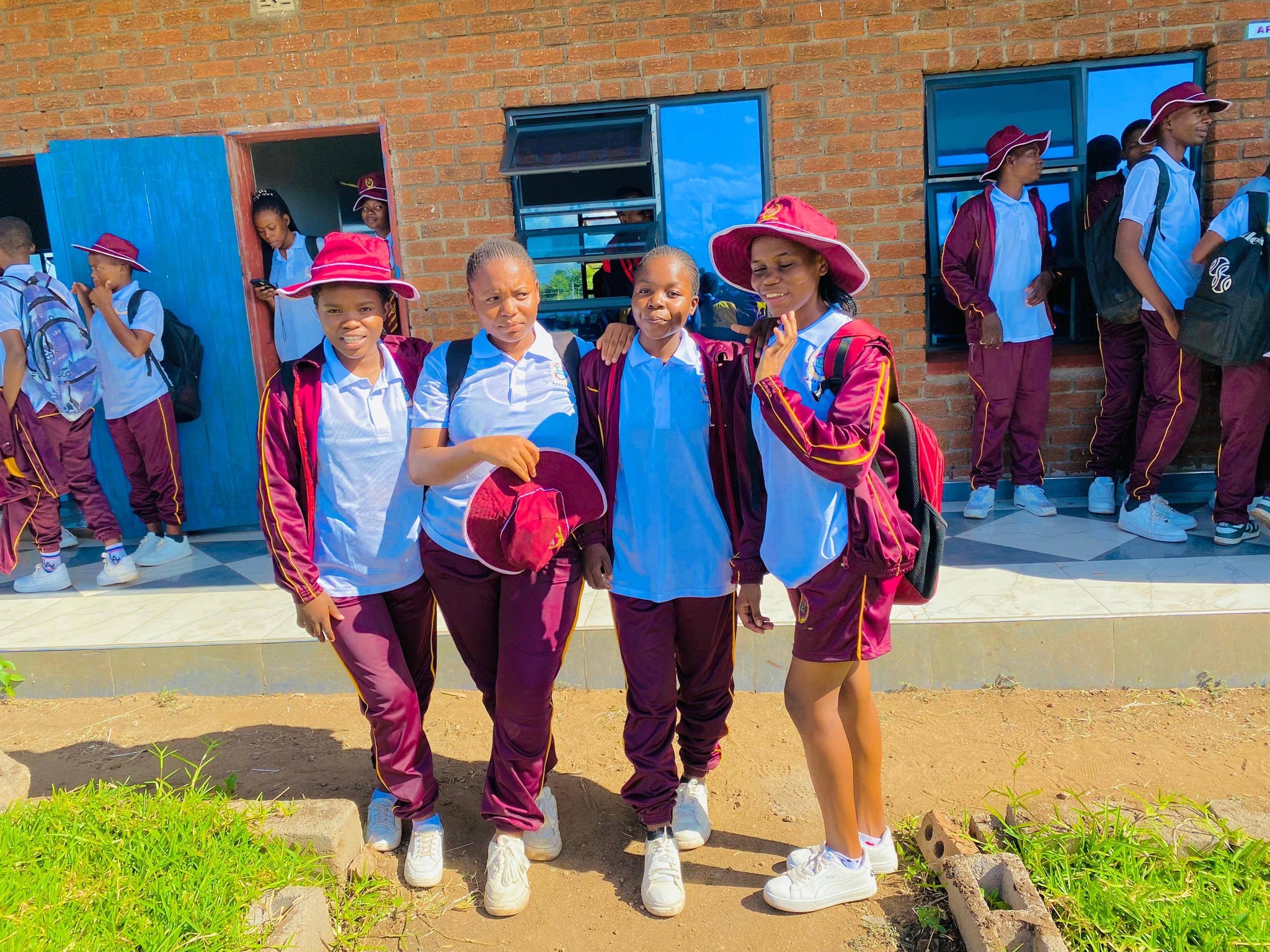 Students on campus